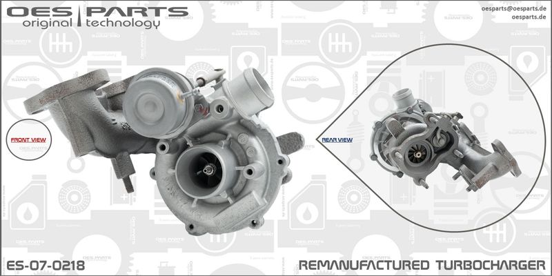 OES PARTS Компрессор, наддув ES-07-0218